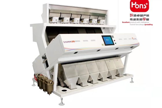 Cashew Nut Grain CCD Color Sorter Machine 5.0t/H 54 Million Pixels